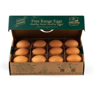 Farm Fresh Eggs – 12 Eggs